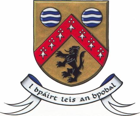 The Coat of Arms for County Laois.