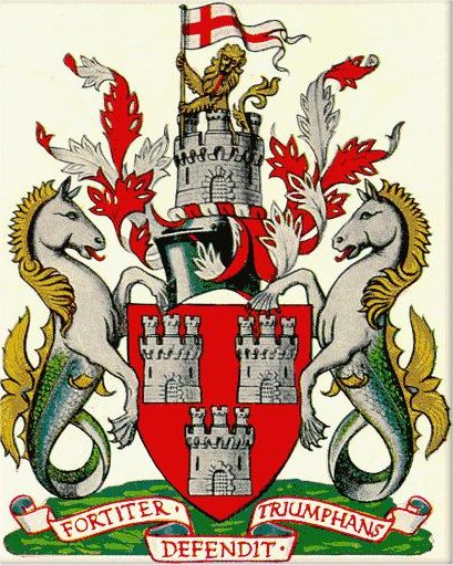 The Coat of Arms for Newcastle upon Tyne