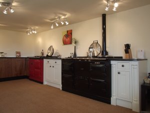 Moorland Cookers Refurbished Aga showroom in Cheshire UK.