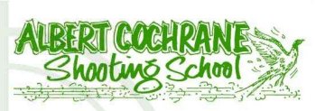 AC Shooting School logo. Clay Pigeon Game Shooting Coach Professional Instruction Shotgun Coaching lessons Blandford Forum Dorset UK