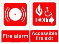 Fire Alarm signs