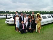 Stretch Limo Hire for A day out at the races.
