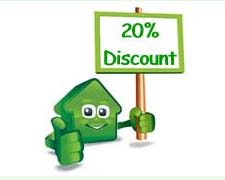 20% Discounts Sign form ItzaDeal Business Directory